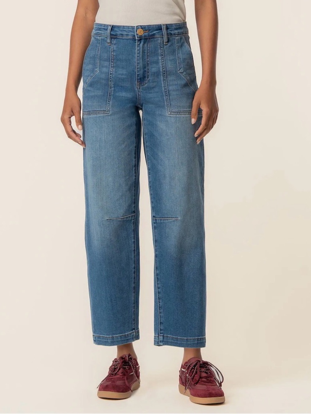 Ashton barrel leg jeans